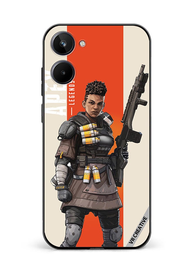 VR CREATIVE Protective Case Cover For Realme 10 Apex Legends Bangalore Design Multicolour - Image 1
