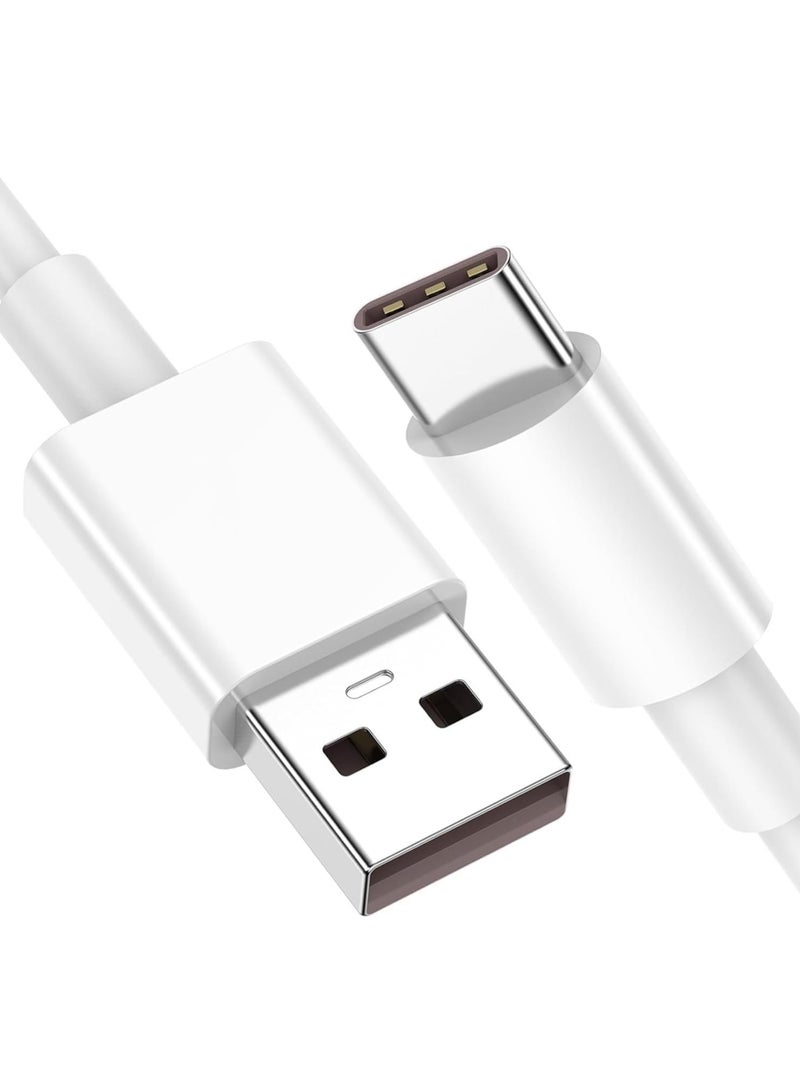 بيوينتي USB C Cable 1 Metre Length Android Auto Cable USB C 3A Fast Charging and Data Sync USB A to USB C Charger Cable for Phones Power Banks Laptops Type C (CarPlay Cable) - Image 1