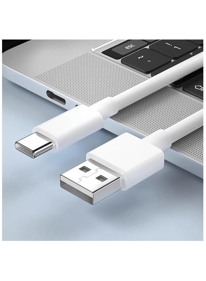 بيوينتي USB C Cable 1 Metre Length Android Auto Cable USB C 3A Fast Charging and Data Sync USB A to USB C Charger Cable for Phones Power Banks Laptops Type C (CarPlay Cable) - Image 2