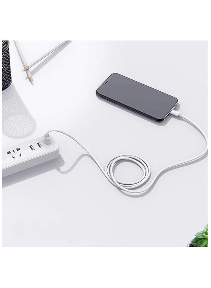 بيوينتي USB C Cable 1 Metre Length Android Auto Cable USB C 3A Fast Charging and Data Sync USB A to USB C Charger Cable for Phones Power Banks Laptops Type C (CarPlay Cable) - Image 4