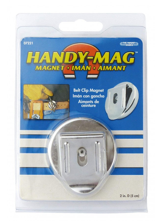 Master Magnetics MASTER MAGNETICS 07221 Handy Mag Magnet with Belt Clip, 2 in Dia - Image 4