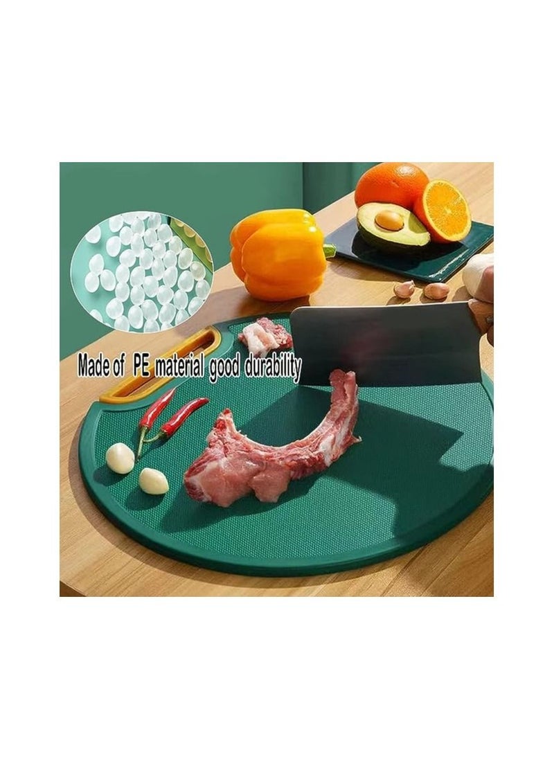 Round Shape Cutting Board Chopping Board Heavy Duty Non Slip Double Side for Kitchen Home Meat Vegetable Fruit Cheese - pzsku/Z7B745E9F5DBEC0D77897Z/45/_/1692542445/eee65efe-a5dd-4cdb-a859-0a351e7c775a