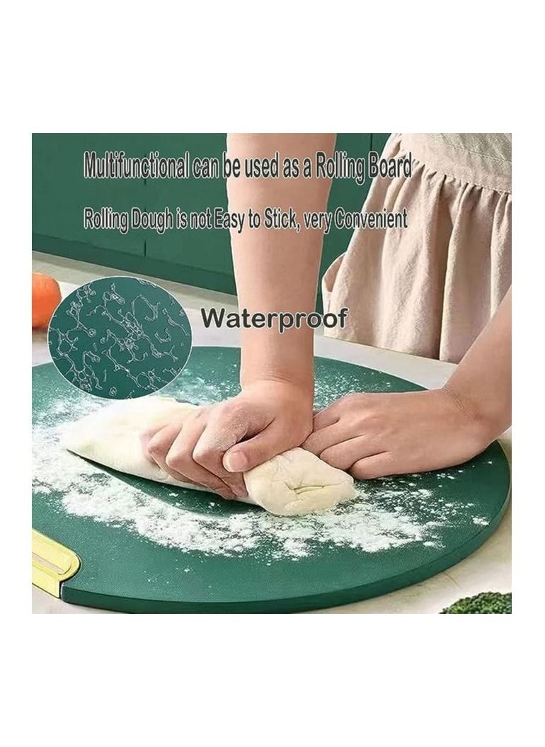 Round Shape Cutting Board Chopping Board Heavy Duty Non Slip Double Side for Kitchen Home Meat Vegetable Fruit Cheese - pzsku/Z7B745E9F5DBEC0D77897Z/45/_/1692542451/ba3fe8c8-261f-43f7-a8c3-aa14305e7f04