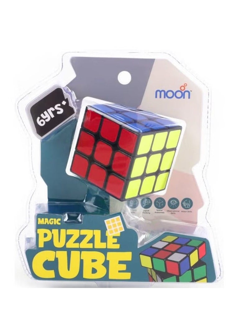 لعبة مكعبات سحرية مطابقة المكعبات للكبار والصغار – 3x3 - Image 4