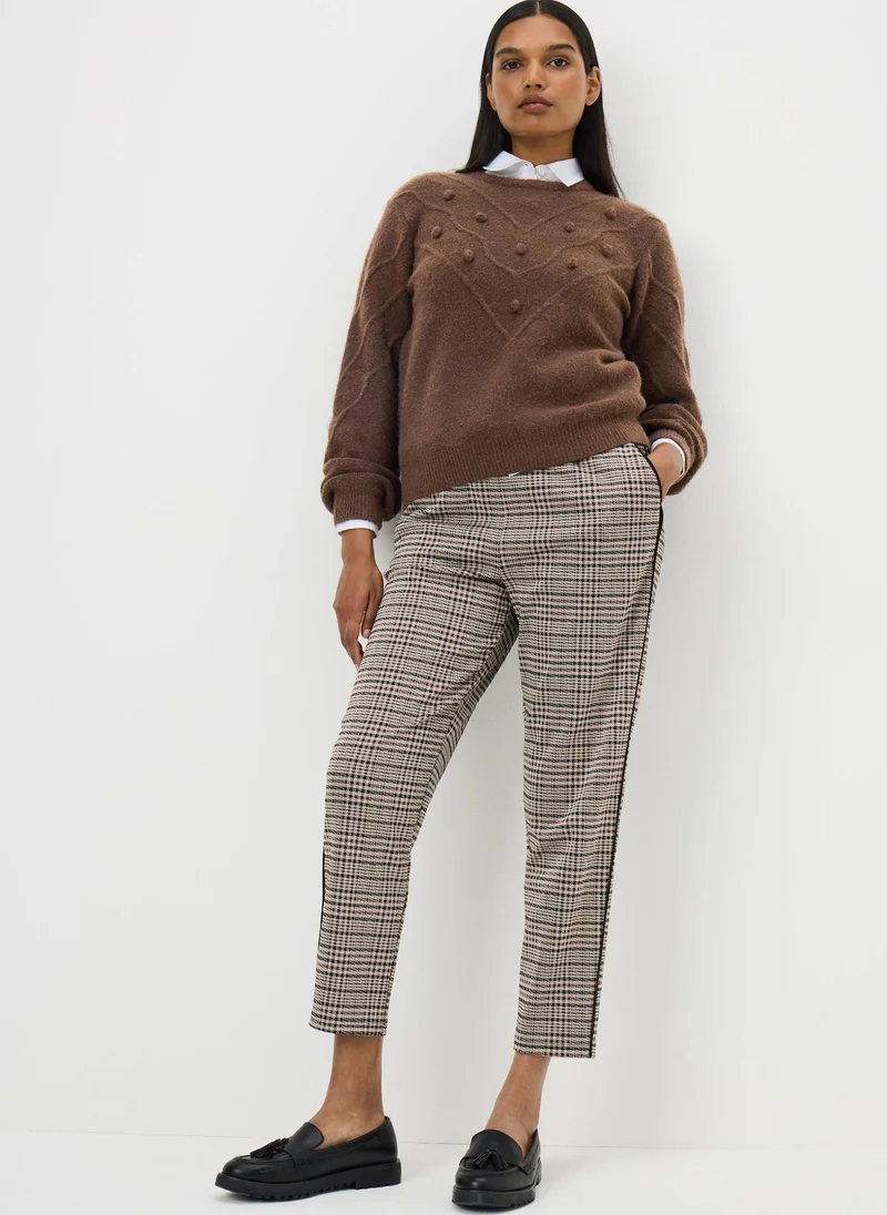 ماتلان Chocolate Bobble Stitch Jumper