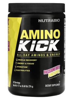 NutraBio Amino Kick Passionfruit Pineapple 0.6 lb (274 g) 
