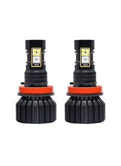 Multicolor LED Fog Light Bulb H8 H9 H11 Color Changing Fog Lights Multicolor Wireless APP BT Control DRL Fog Driving Lights Bulbs Pack of 2