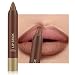 Erinde Matte Lipstick Crayon for Women Soft Nude 24 Hour Lipstick Lip Liner Pencil Neutral lip stick long lasting waterproof Vegan CrueltyFree 01 - Image 2