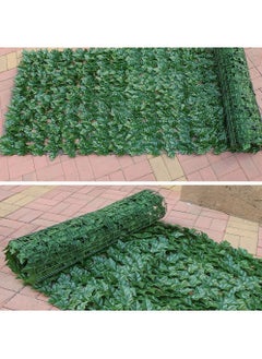 ماركة غير محددة عشب جداري صناعي أخضر 100x200 سم  - Image 1