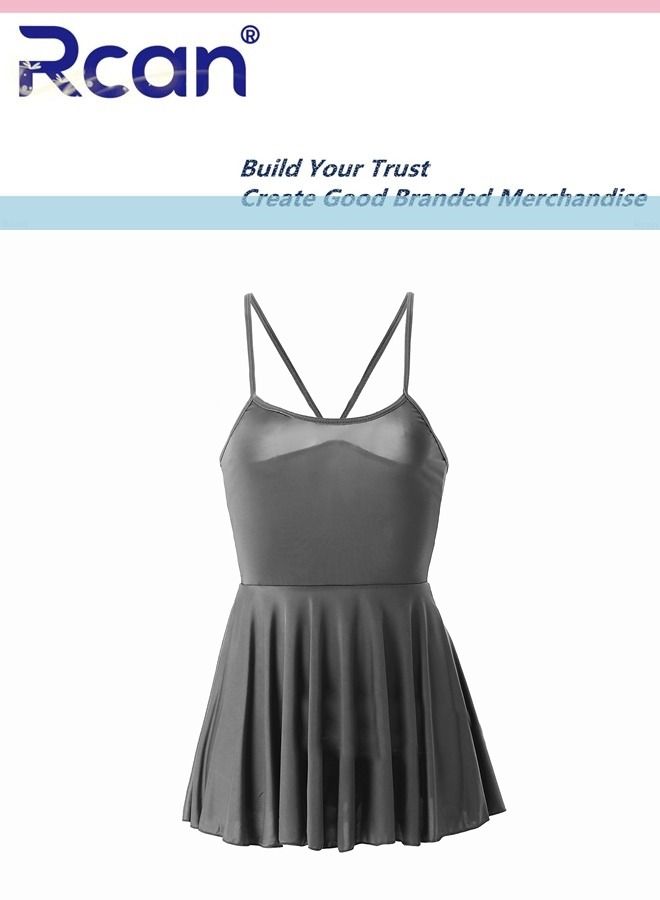 Rcan Lingerie for Women's Fashion Babydoll Deep U Neck Slim Underwear Nightdress Halter Skirt Suspenders Dress Ladies Boudoir Pajamas Free Size - Image 3