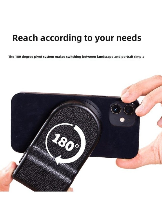 Bluetooth Mobile Phone Camera Assistant Wireless Remote Control Camera Stabilizer Net Red Vlog Shooting Anti-shake Handle Self-timer Artifact-Color:White  - Image 3