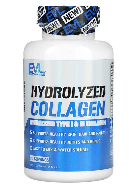 Hydrolyzed Collagen 60 Tablets