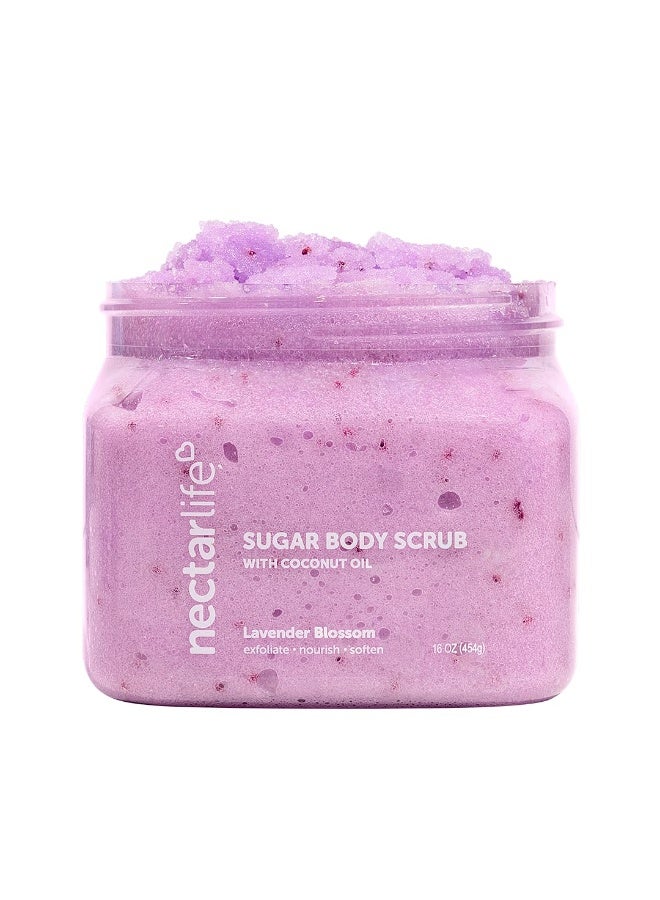 Nectar Life Exfoliating Body Scrub Jumbo Lavender Blossom - Image 1