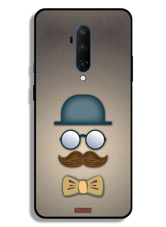 Tolwak OnePlus 7T Pro Protective Case Cover ManS Head Art - Image 2