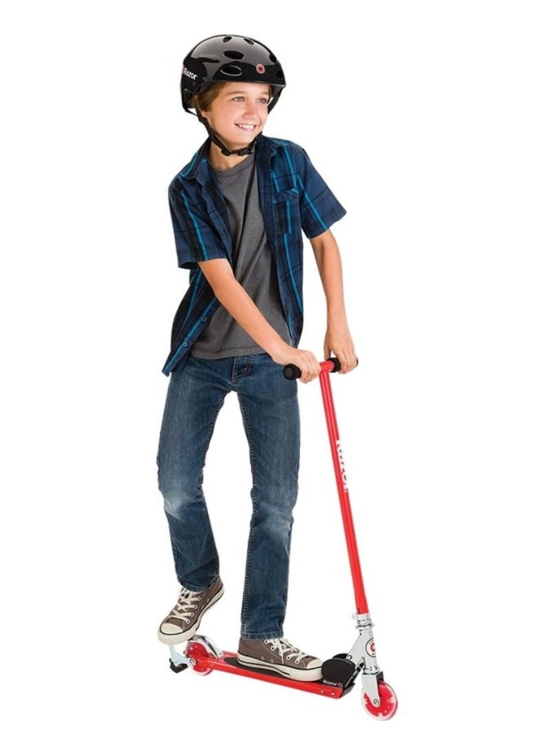 Razor S Spark Sport Red Kick Scooter | Kids Ages 8 Years+ | Kids Scooter | Foldable Scooter | Outdoor Adventure - Image 2