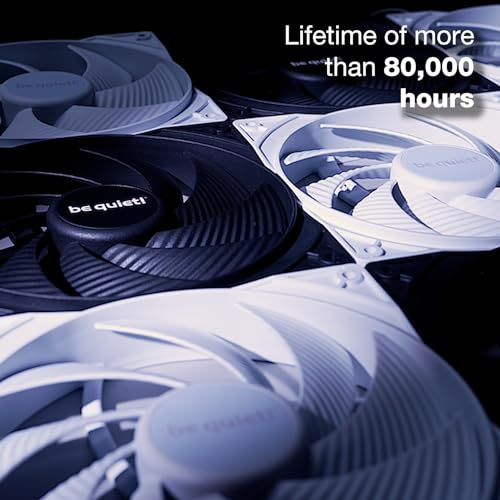 be quiet! Pure Wings 3 120mm PWM High-Speed Case Fan | Speed-regulating Closed Loop Motor| Extraordinary Air Pressure | Very Quiet Operation | White | BL111 - Image 5