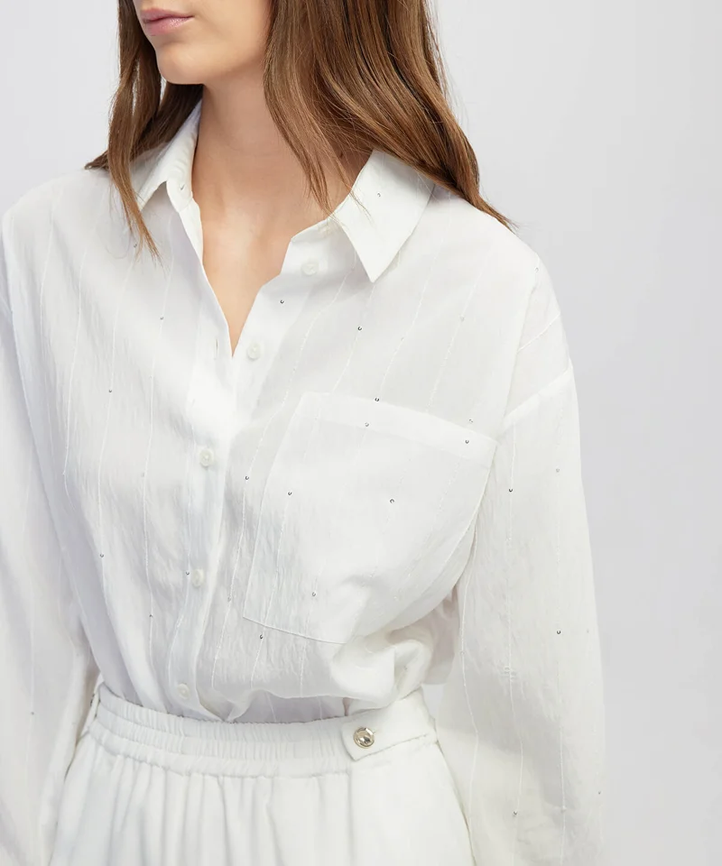 ابيكول Sequin Shirt