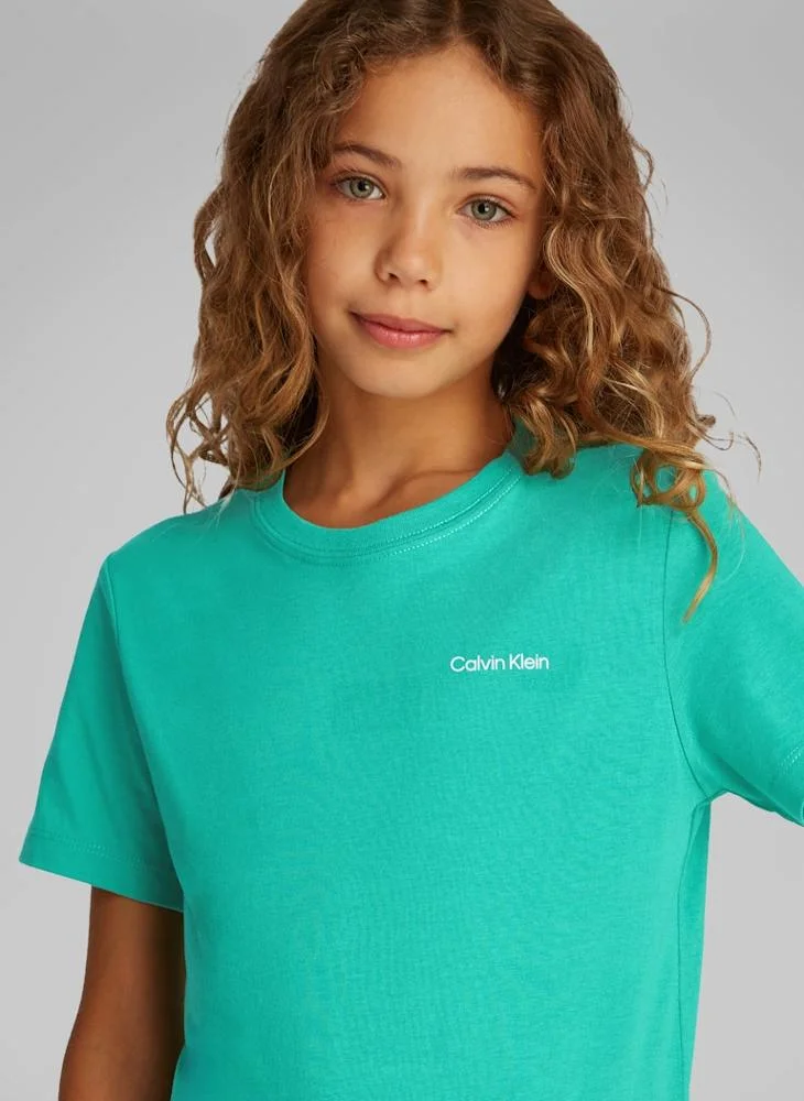 Calvin Klein Jeans Kids Crew Neck T-Shirt