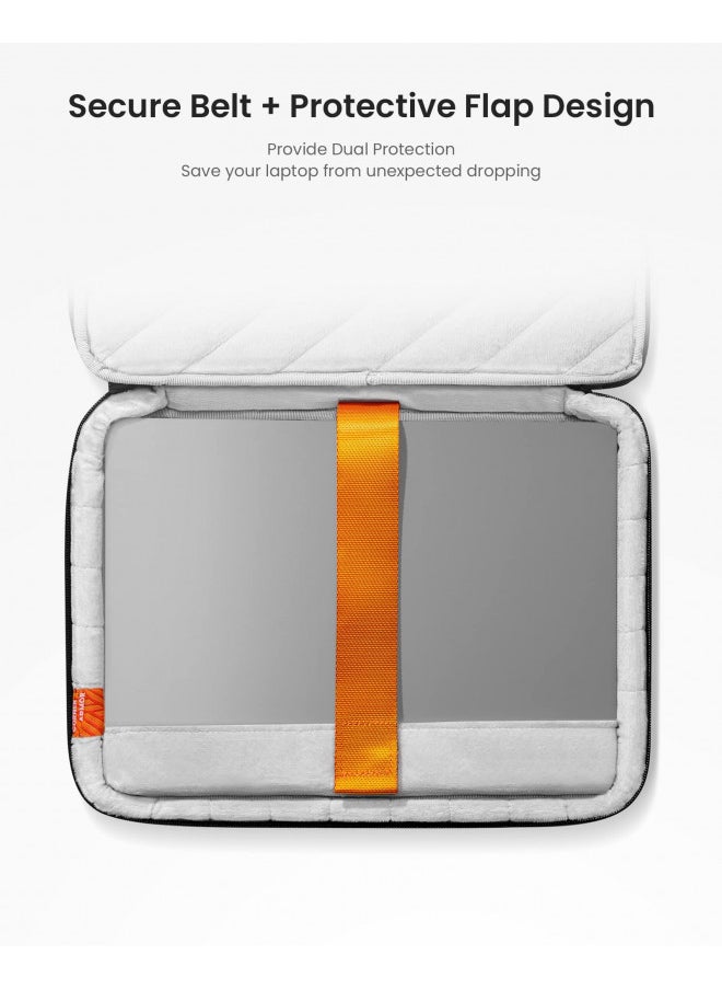 Tomtoc tomtoc 360 Protective Laptop Carrying Case for M3 MacBook Pro 16-inch A2991 M2/M1 Pro/Max A2780 A2485 2023-2019, The New Razer Blade 15, Jumper 16 inch Laptop, Water-Resistant Accessory Sleeve Bag  - Image 5