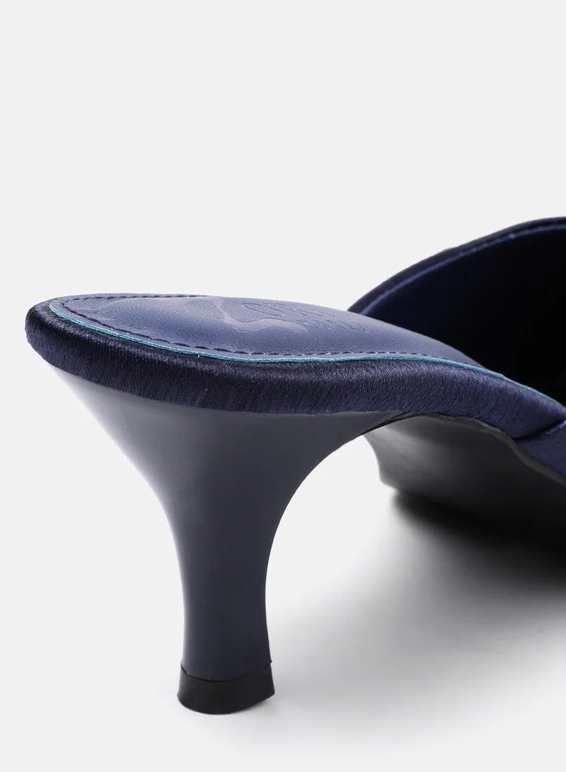 Zoriworld Navy Blue 9TO5 Navy Blue Heels for Women 3 Inch for Women | Best Price UAE