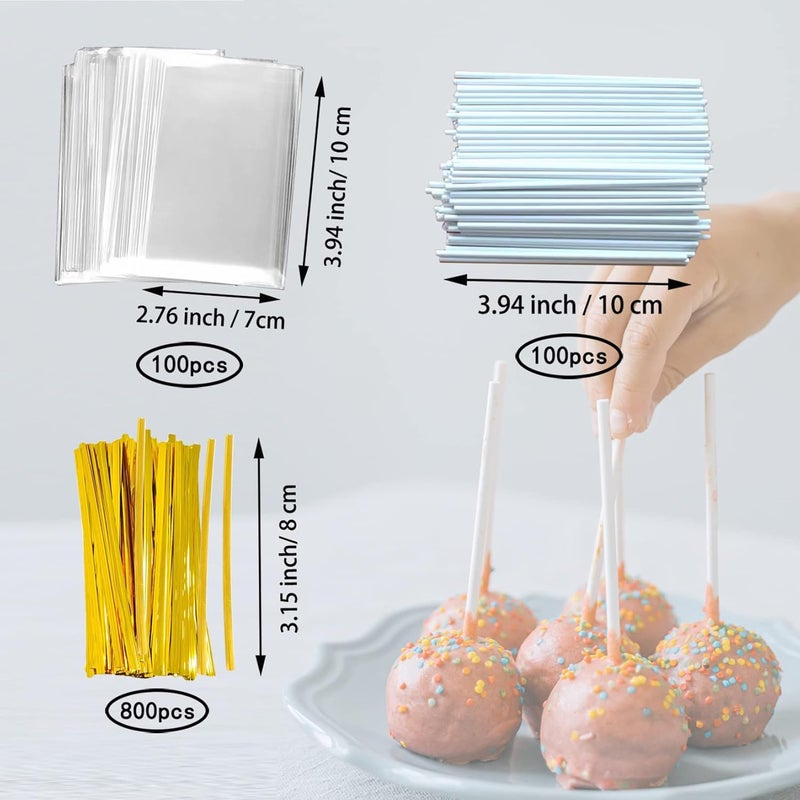 JAMCARI Cake Pop Mold - 20 Cavity Silicone Cake Pop Mold with Cake Pop Gift Bags and Decorating Pen, Awesome Baking Gifts for Beginners and Kids - Image 2
