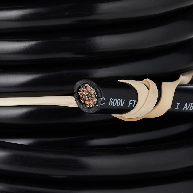 ancor 114002 Tinned Copper Battery Cable, 2 AWG (32mm2), Black - 25ft - Image 4