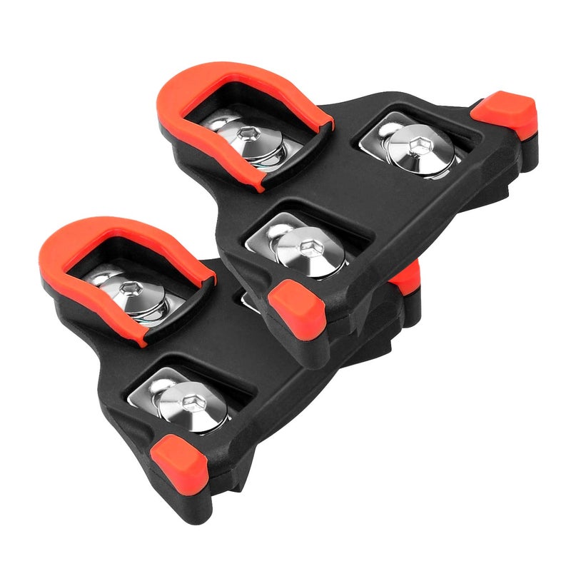 Thinvik Road Bike Cleats for Shimano SPD-SL Locking Cycling Pedals Cleat for Shimano SH10 System Shoes - 0 Degree Float - Image 1