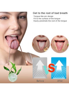 Super ZYouth 4-Piece Tongue Scraper Set Tongue Cleaner for Oral Cleaning Reduce Bad Breath and Fresh Breath with Stainless Steel Box  - Image 3