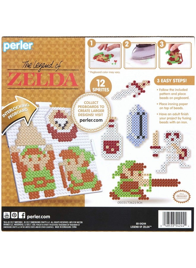 Perler Beads Link Legend Of Zelda Fused Bead Kit, 2002Pc., Small - Image 2