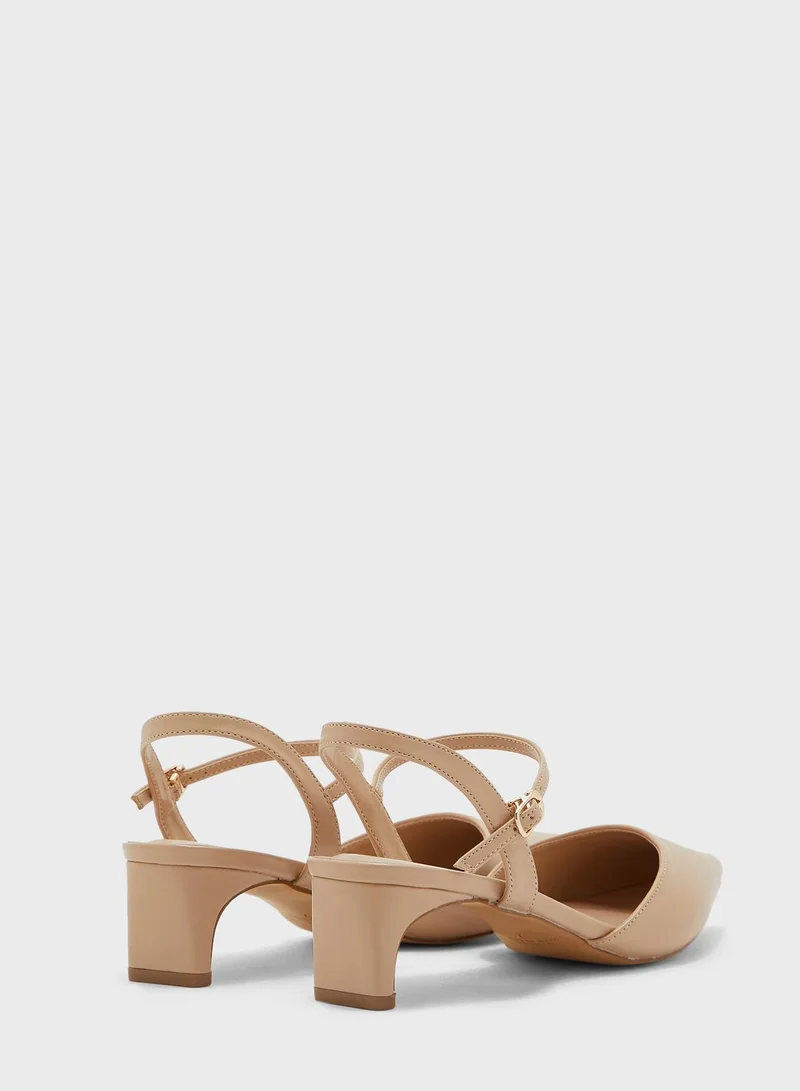 Vincci Casual Low Heel Pumps