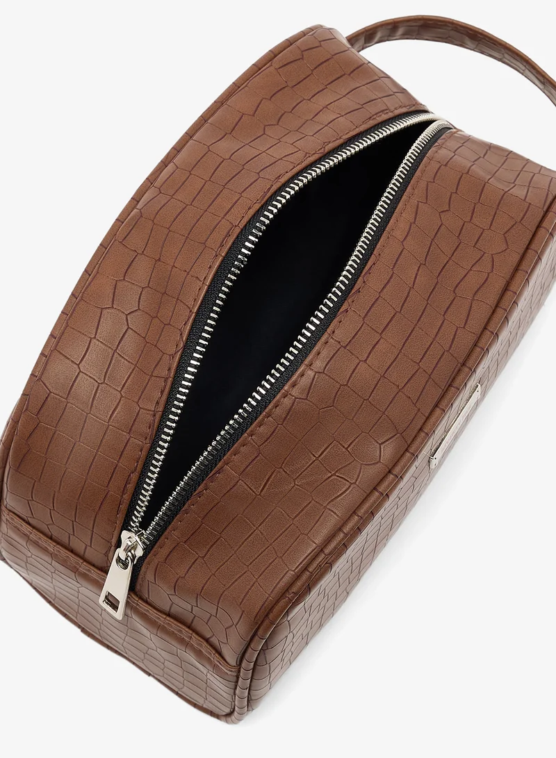 Seventy Five  zip detail toiletry bag for Men | Best Price UAE