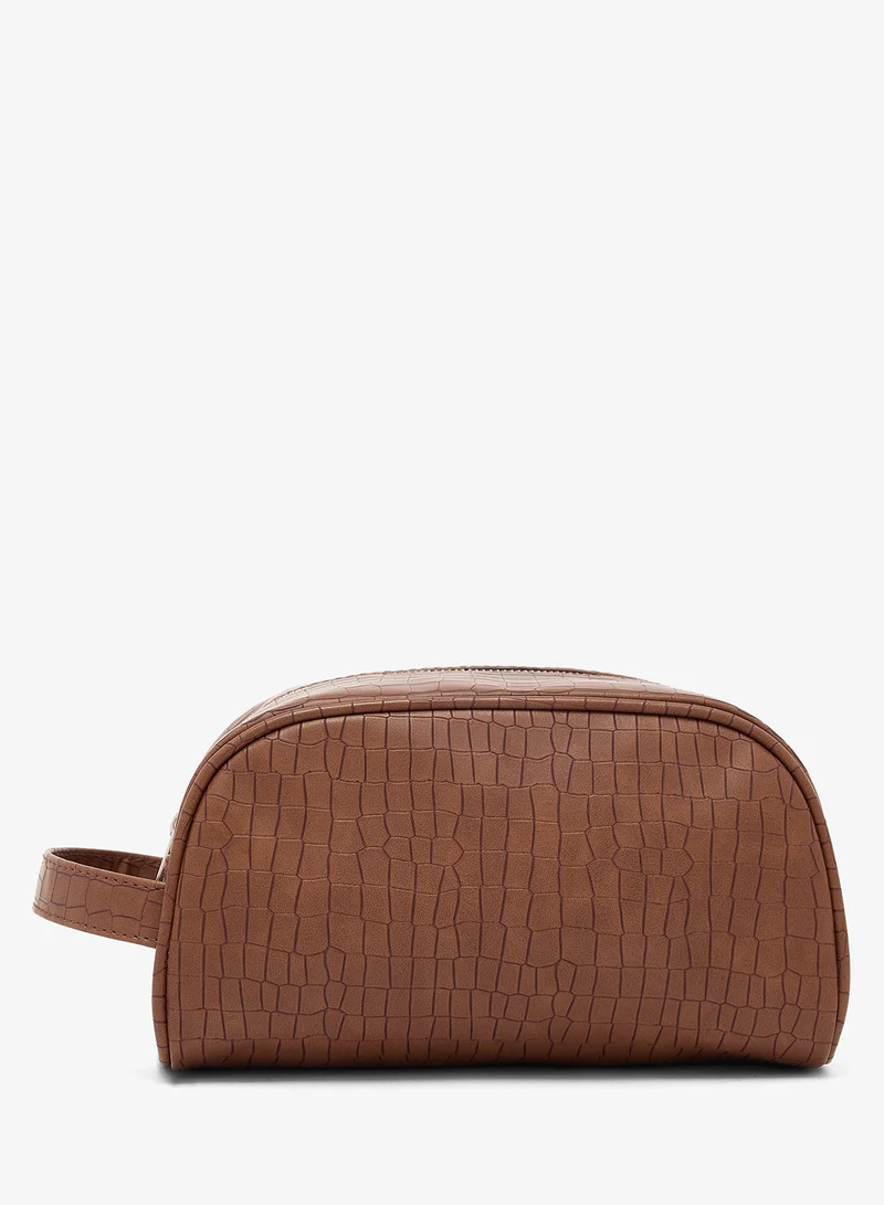 Seventy Five  zip detail toiletry bag for Men | Best Price UAE
