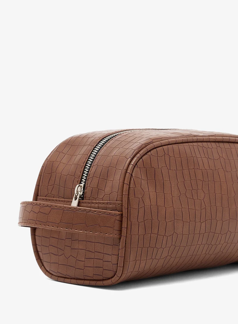 Seventy Five  zip detail toiletry bag for Men | Best Price UAE