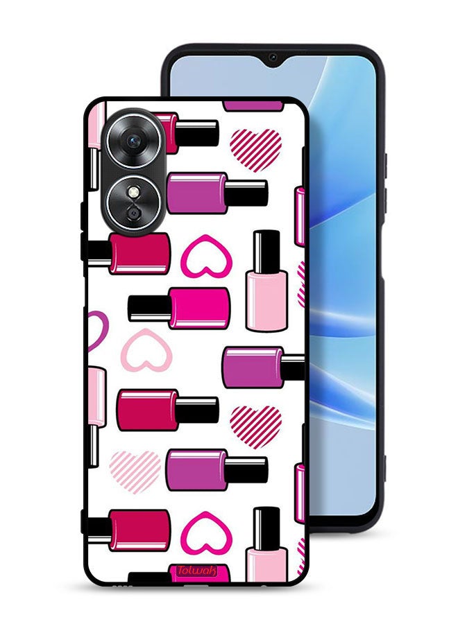 Tolwak Oppo A17 Protective Case Cover Lipstick Lover - Image 1