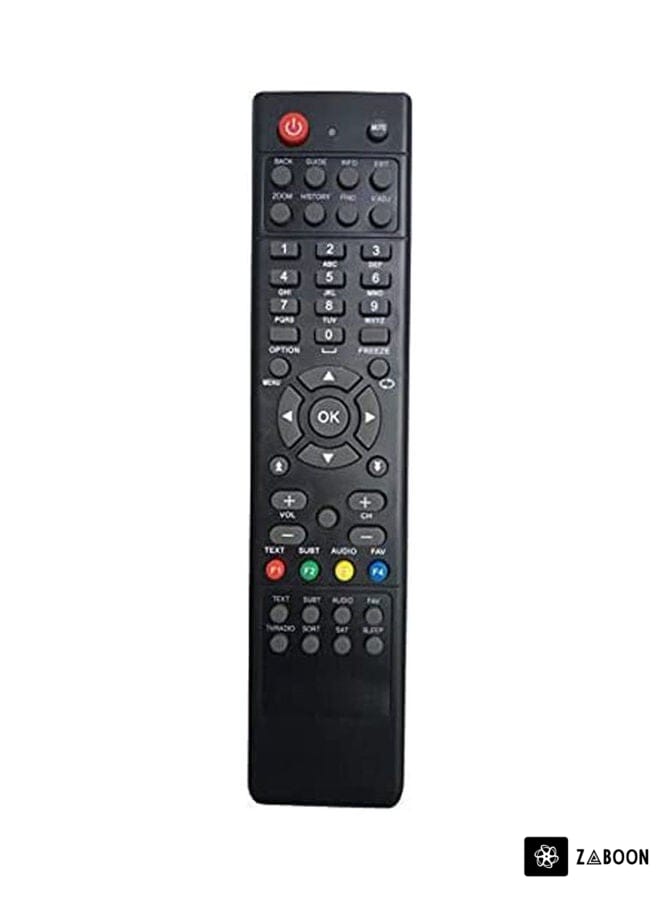 Zaboon Remote Control For Qumax Senator Receiver Black
