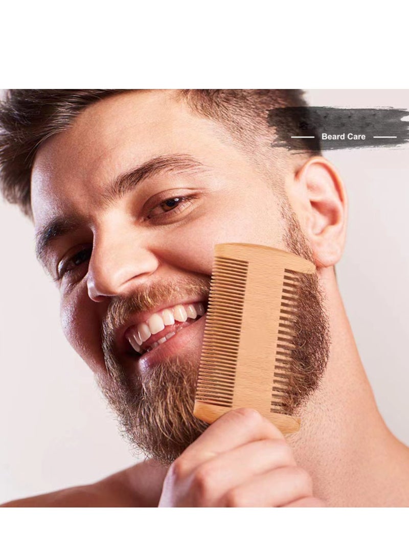 Laseta 5PCS Beard Growth Care Essential Oils Set ,Comb, Beard Growth Oil and Balm-Gifts for Men Husband Boyfriend  - Image 5