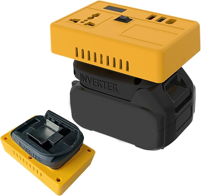 21V إلى 220V عاكس طاقة مع شاحن هاتف لموقع السفر محول بطارية أداة كهربائية - Image 2