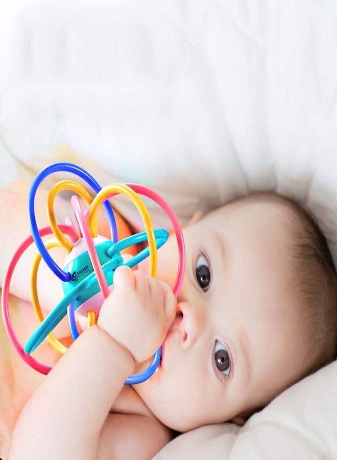 SANTALON Baby Tube Teether Tube Rattle Toy Baby Grasping and Teething Rattle Toy for Baby,SensoryLoopi Toys with Rattle for Babies 3-12 Months Multi-Colored.. - Image 5