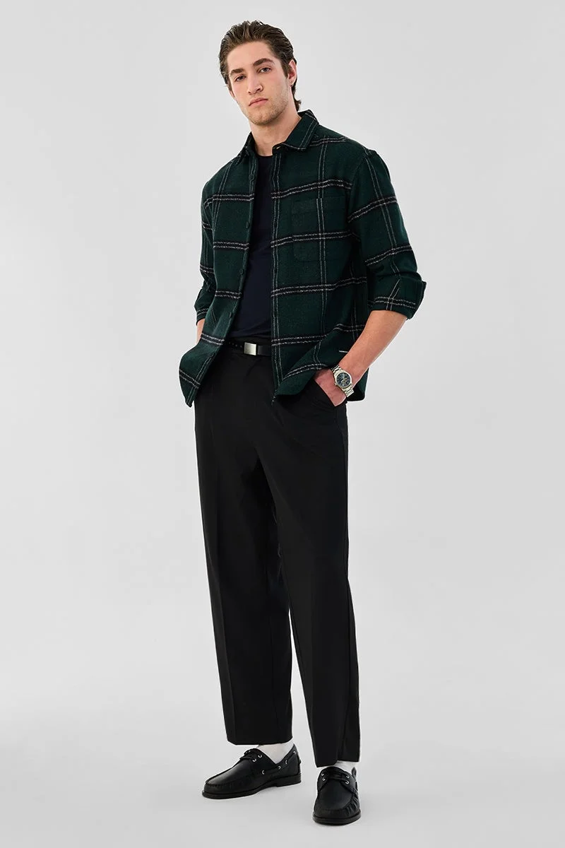 سنيتش قميص كاروهات فلانيل خفيف الوزن