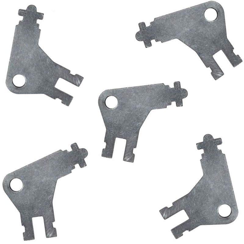 Non Applicable Commercial Paper Towel Dispenser Key Compatible with Georgia Pacific Paper Towel and Toilet Paper Dispensers 5pk