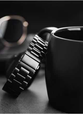 أحزمة ساعة Apple Watch المتوافقة 42 مم 44 مم 45 مم 49 مم، سوار iWatch من الفولاذ المقاوم للصدأ مع حافظة لساعة Apple Watch Series 8/7/6/5/4/3/2/1/SE/SE2/Ultra - view 4