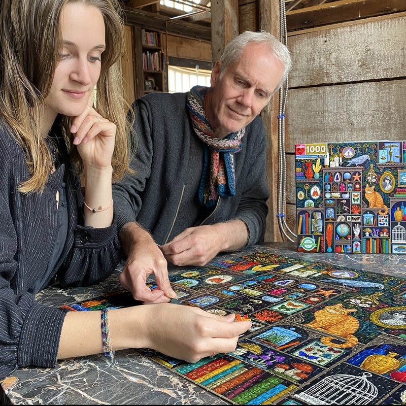 eeBoo: Piece and Love Alchemist Cabinet 1000 Piece Square Jigsaw Puzzle, Jigsaw Puzzle for Adults and Families, Includes Glossy, Sturdy Pieces and Minimal Puzzle Dust - Image 5