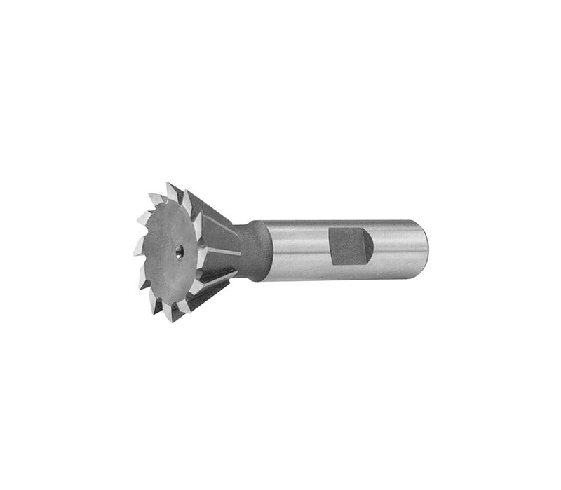 Super Tool 3/4" Diameter 60 Degree Dovetail Cutter, HSS, 5/16" Wide 3/8 Shank, High Speed Steel, , 84963, USA Made - Image 1