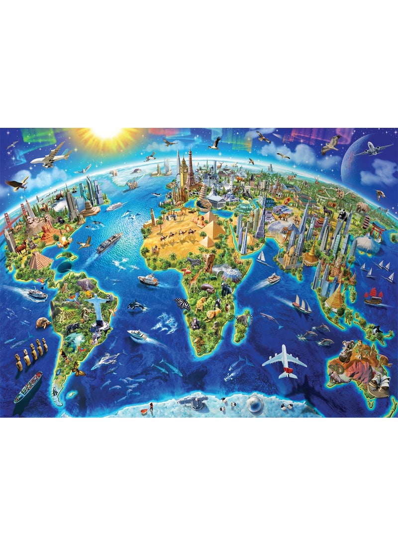 Anatolian 4000 Piece Puzzle / Symbols of the World - Code 5202  - Image 3
