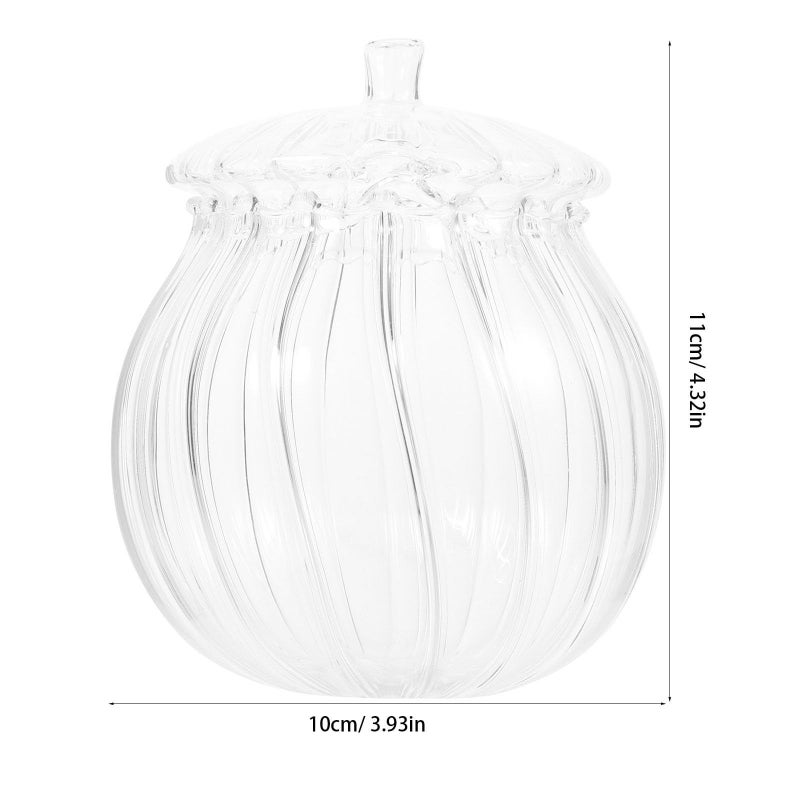 High Borosilicate Glass Sugar Jar 500ml Airtight Storage Container for Kitchen - Image 3