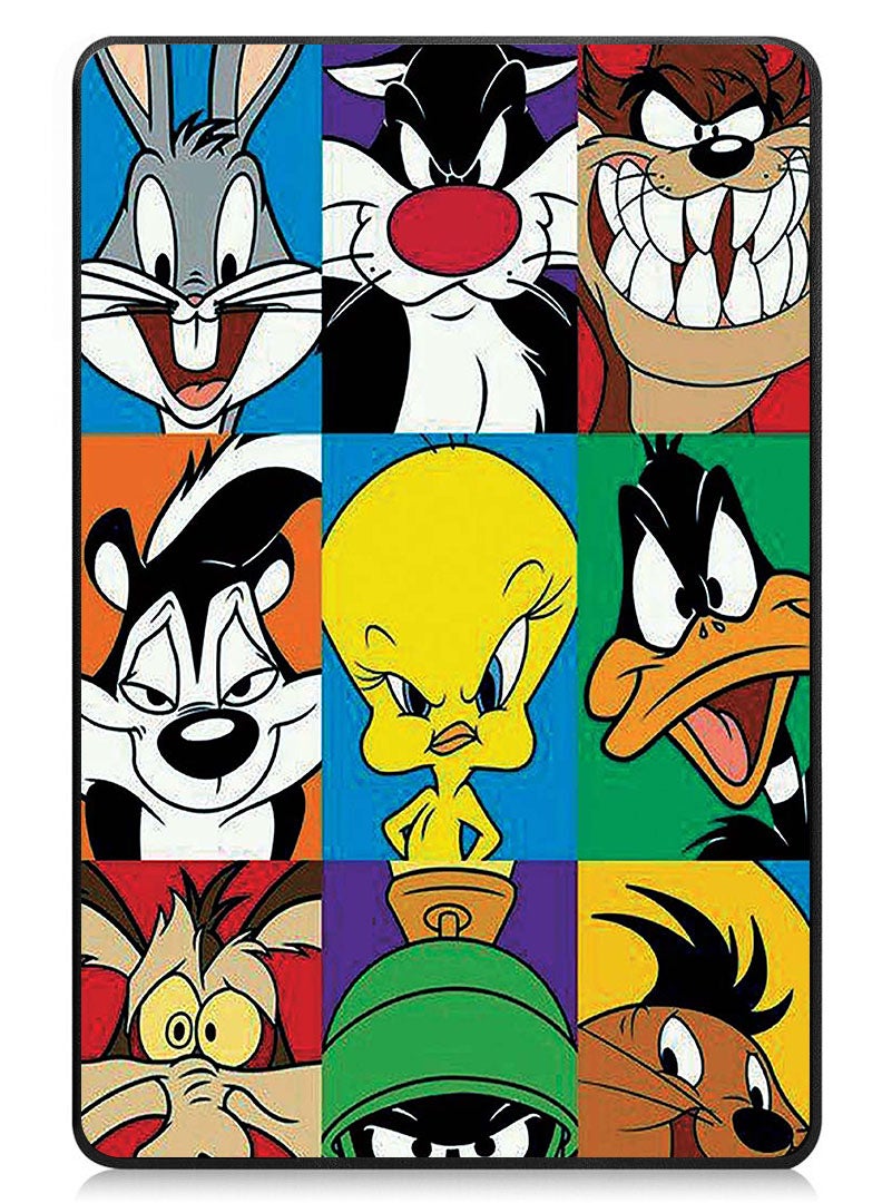 Theodor Protective Flip Case For Samsung Galaxy Tab S9 FE With Trifold Stand Auto Wake Sleep Shockproof Cover Cartoons (2) - Image 1