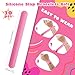 Vinsot 30 Pcs Silicone Slap Bracelets Gift for Kids DIY Slap Bands Party Favor Soft Blank Snap Wristbands Bulk for School Craft Project Painting Classroom Prizes Birthday WeddingPink - Image 4