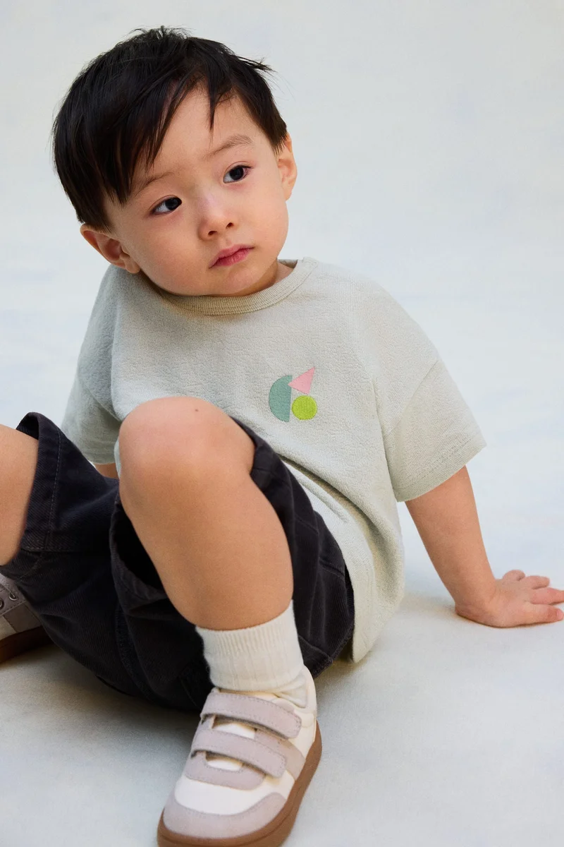 H&M Cotton terry T-shirt
