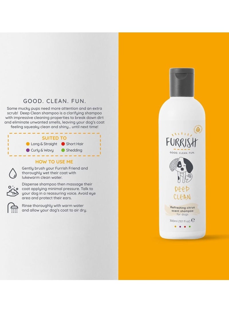 FURRISH Deep Clean Shampoo For Dogs 300ml - Image 3
