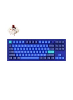 Keychron Q3-J3 QMK مخصص قابل للتبديل الساخن Gateron G-PRO الأحمر والأزرق والبني التبديل لوحة المفاتيح الميكانيكية كاملة تجميعها RGB  - Image 1